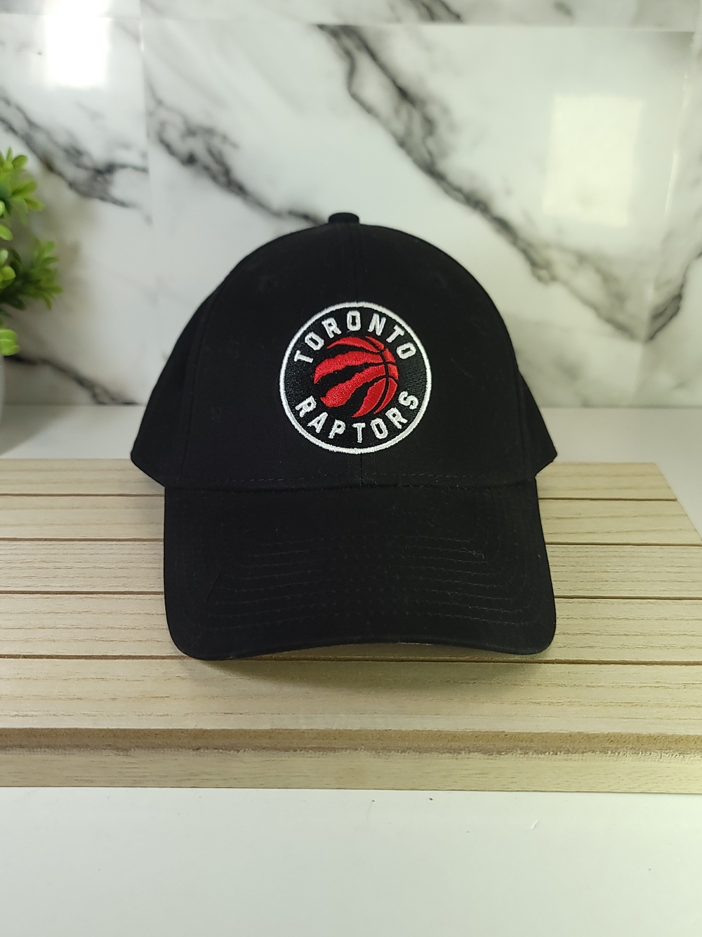 Toronto Raptors Black Embroidered Baseball Cap. Favorite Hat